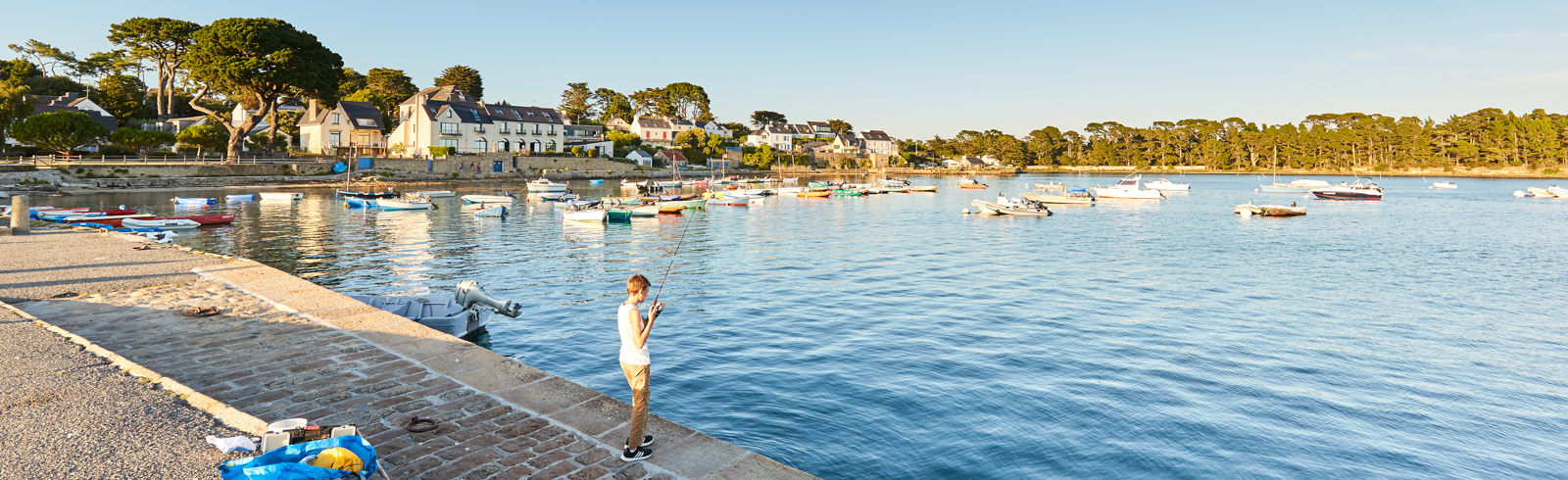 enfant pechant port de larmor baden