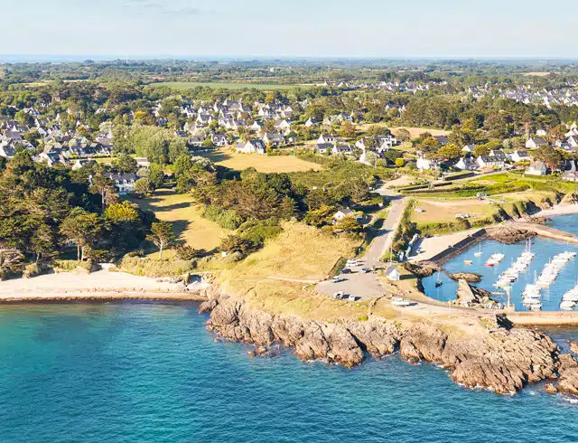 vue aerienne presqu ile de rhuys