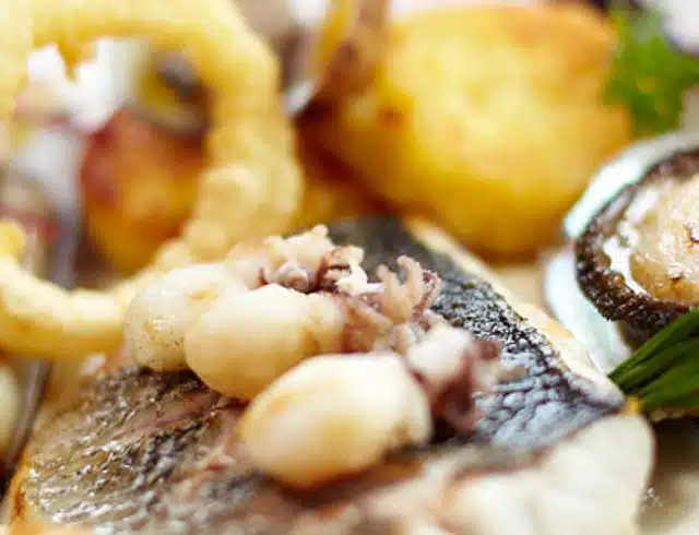 assiette restaurant gastronomique