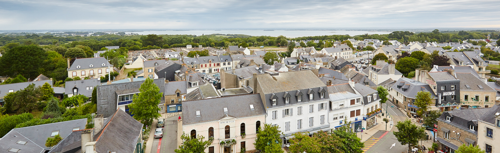 vue aerienne sarzeau