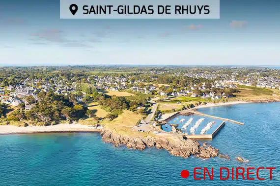 webcam port aux moines st gildas de rhuys