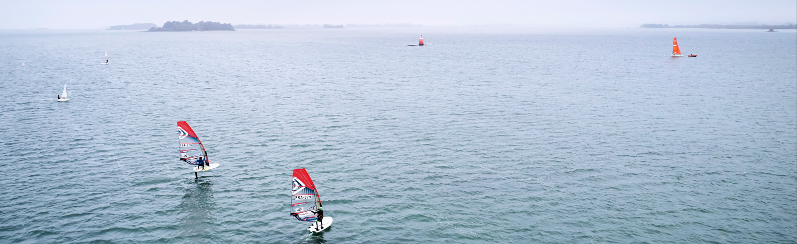 windsurf dans golfe du morbihan