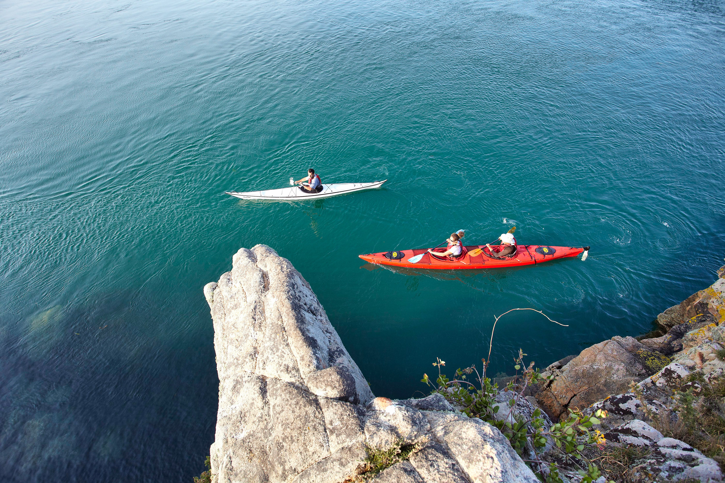 Naviguer en kayak de mer dans le Golfe du Morbihan