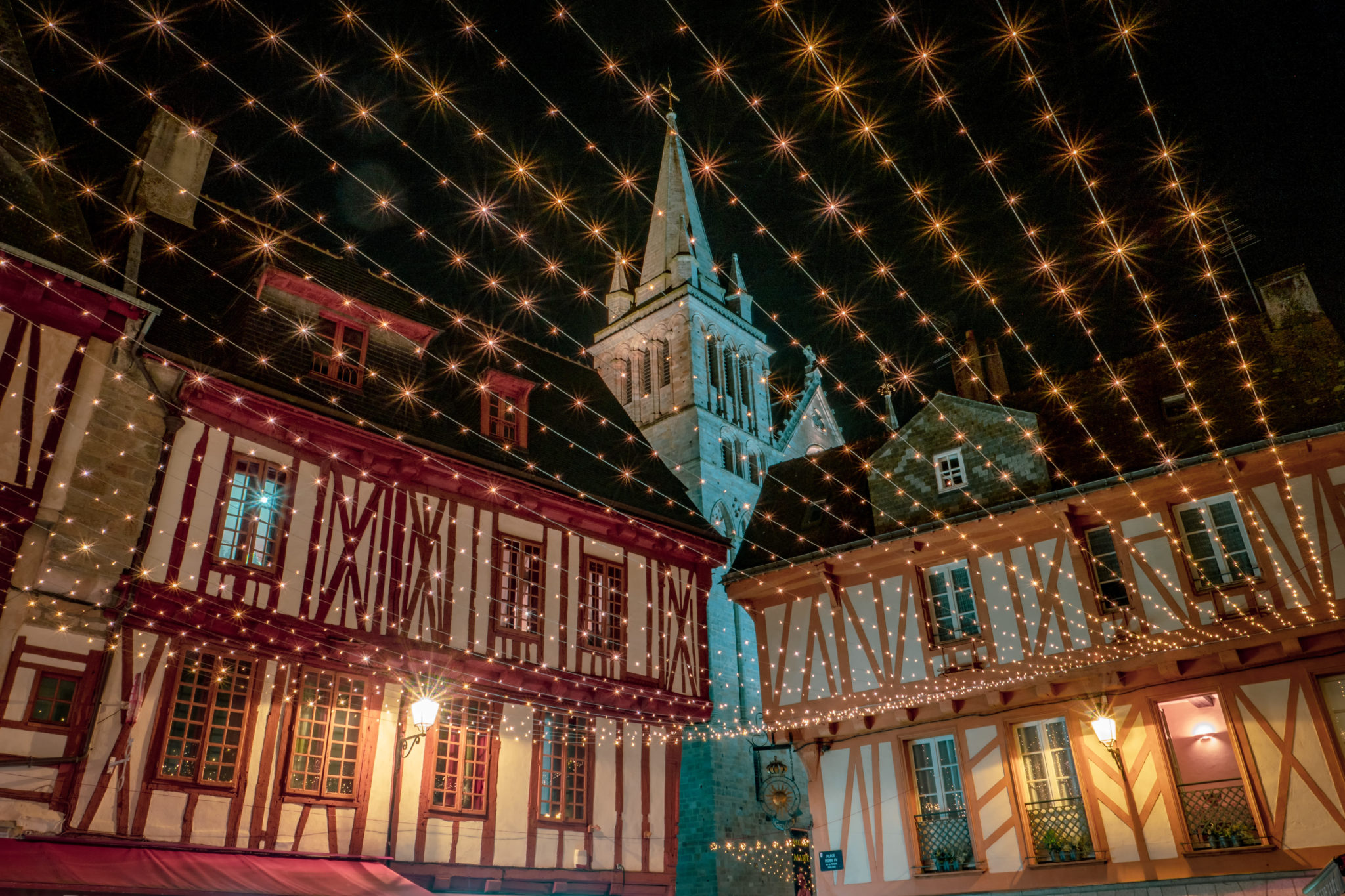 Illuminations de Noël dans le Morbihan :  Vannes