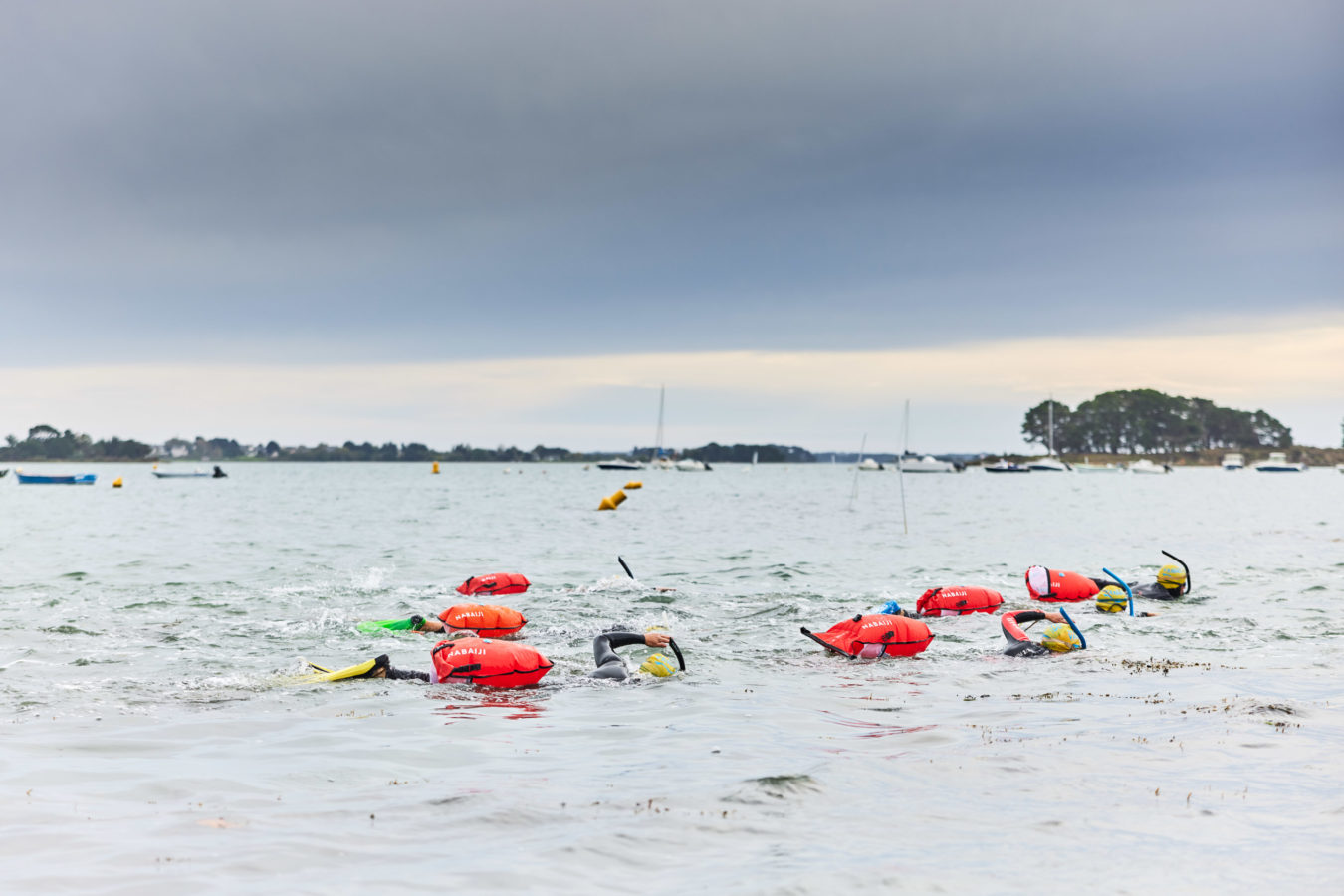 Choisir les palmes – Parcours de nage en mer